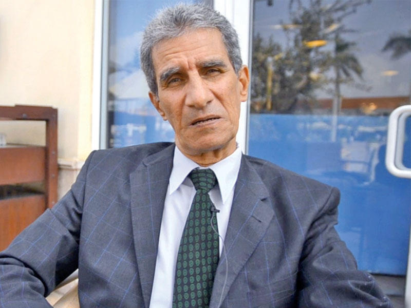 مساعد وزير الخارجية الأسبق القيادي في حزب تيار الكرامة السفير معصوم مرزوق