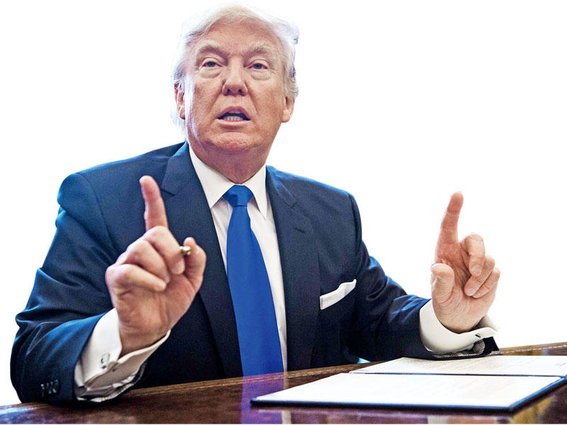 الرئيس الأميركي دونالد ترامب