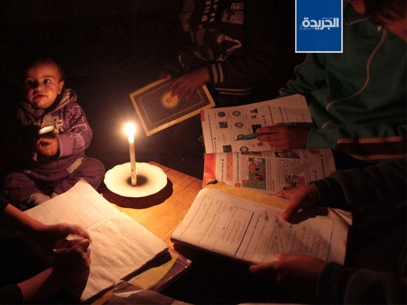 إنقطاع الكهرباء يومياً في غزة