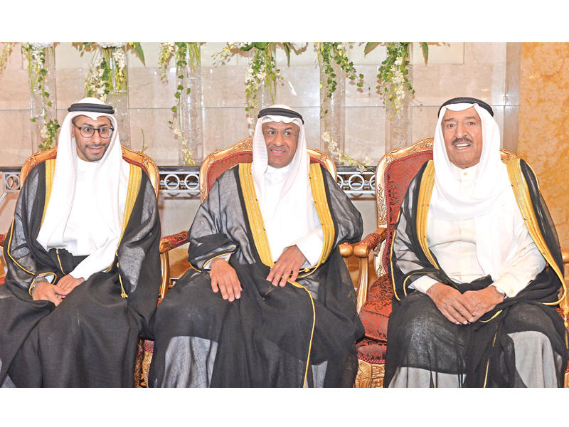 سمو الأمير مباركاً (تصوير رائد قطينه)