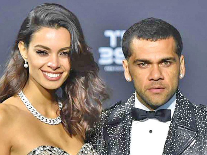  داني الفيش وعارضة الأزياء جوانا سانز