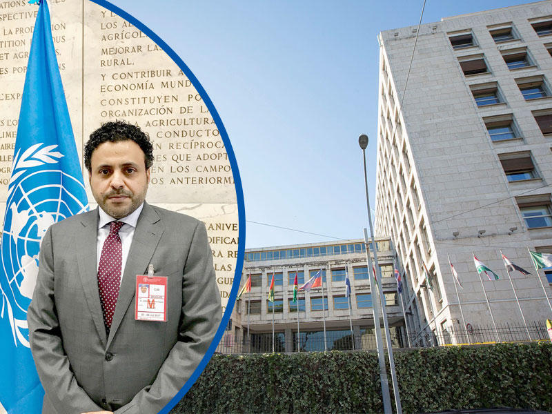 رئيس وفد الكويت وزير الأوقاف والشؤون الإسلامية وزير الدولة للشؤون البلدية محمد الجبري