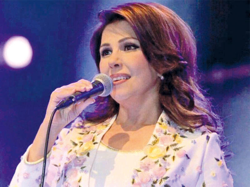 الفنانة اللبنانية ماجدة الرومي