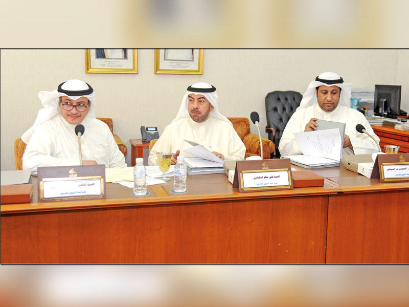 اجتماع لجنة «الخارجية» أمس  (تصوير عبدالله الخلف)