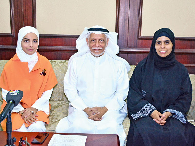 اسعد السند خلال اجتماع الجمعية العمومية    (تصوير جمال)