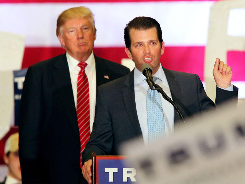 دونالد ترامب الابن الأكبر للرئيس الأميركي