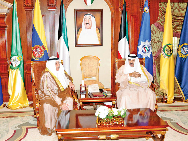  ولي العهد مستقبلاً الجراح أمس