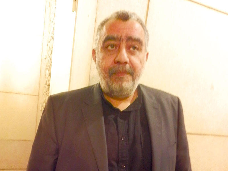 التشكيلي المصري حازم المستكاوي