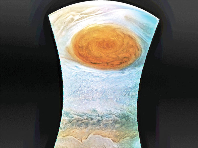 البقعة الحمراء في كوكب المشتري