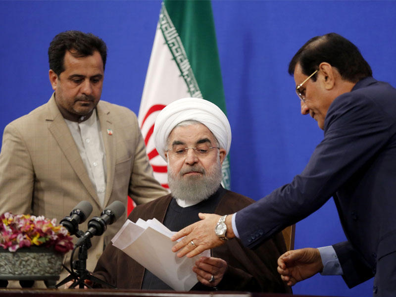 الرئيس الإيراني حسن روحاني