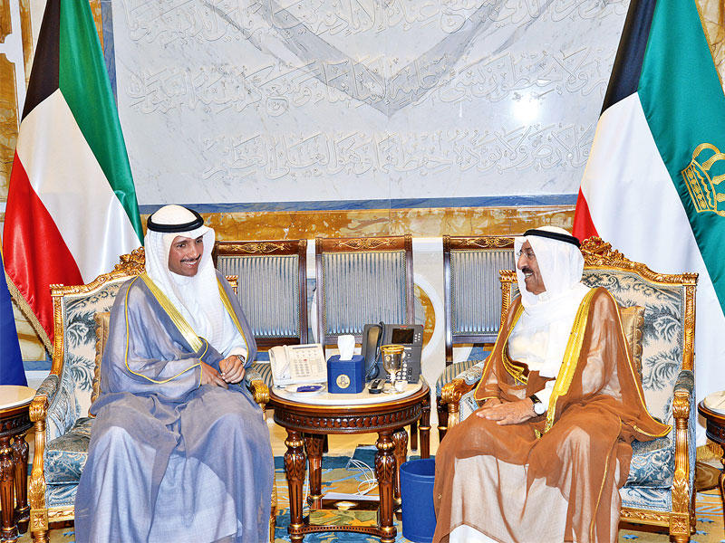 الامير مستقبلا الغانم أمسn