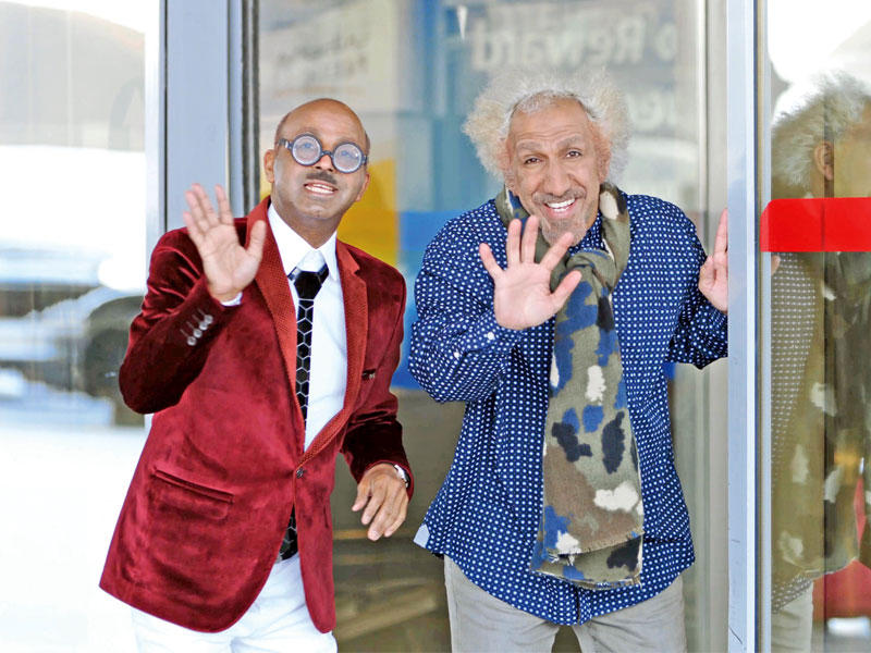 العلي وزيد في لقطة من الفيلم