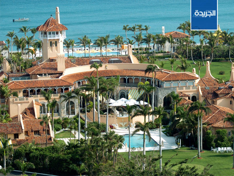 مقر اقامة ترامب في مارالاغو في فلوريدا