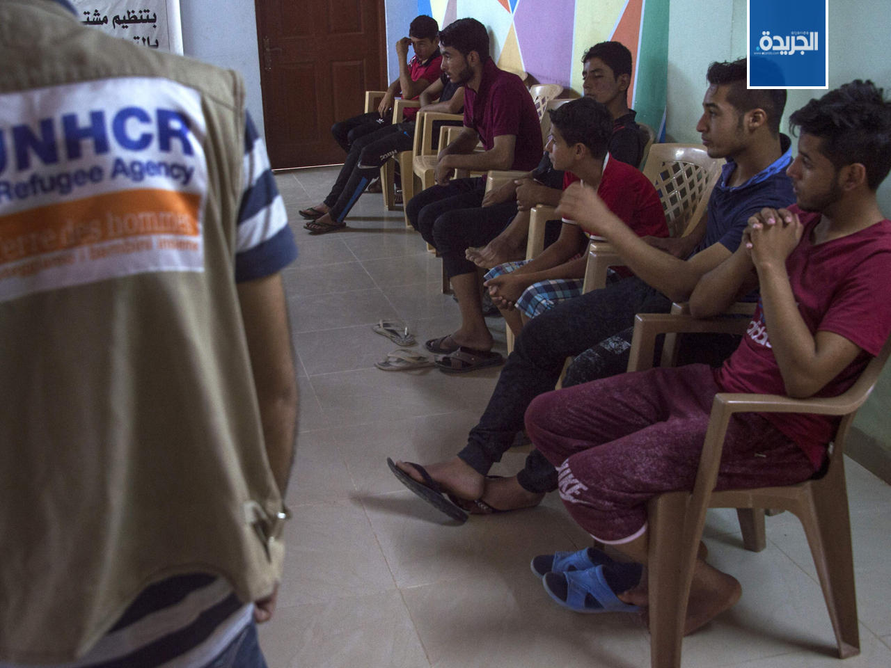 عراقيون انفصلوا عن أسرهم في مدينة الموصل