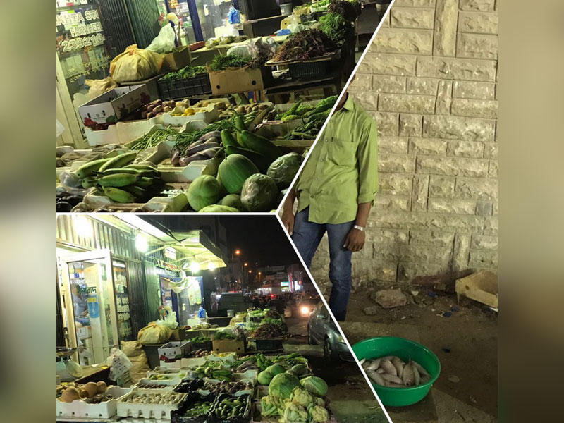  الكشف على المنتجات الغذائية أثناء الجولة التي أستهدفت الجمعيات التعاونية