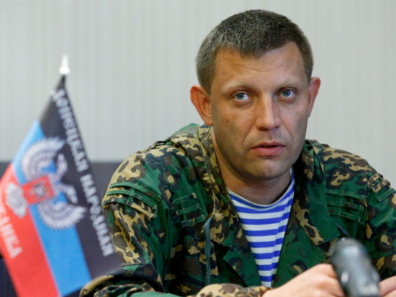  زعيم الانفصاليين ألكسندر زاخارشينكو