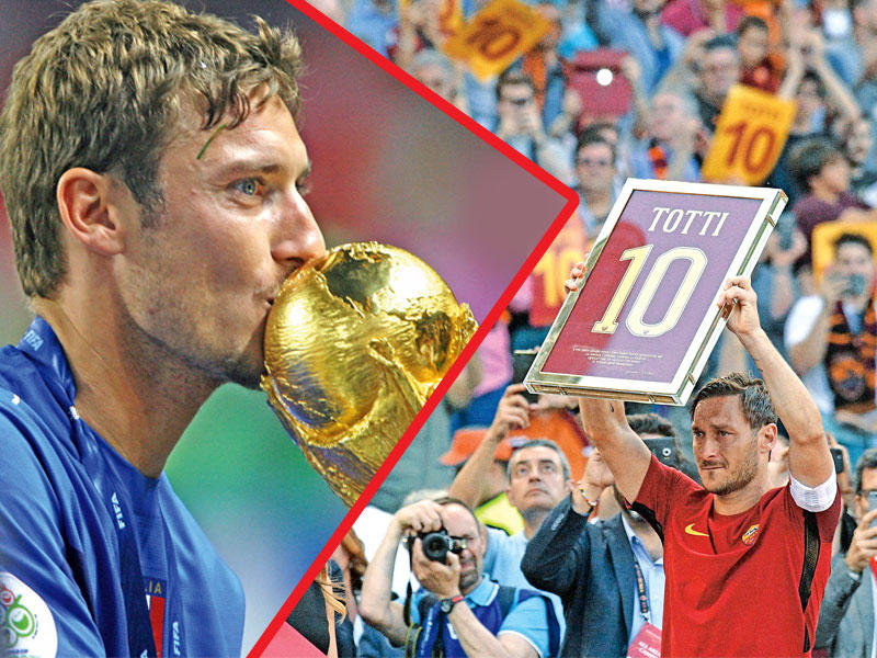 فرانشيسكو توتي نجم روما 