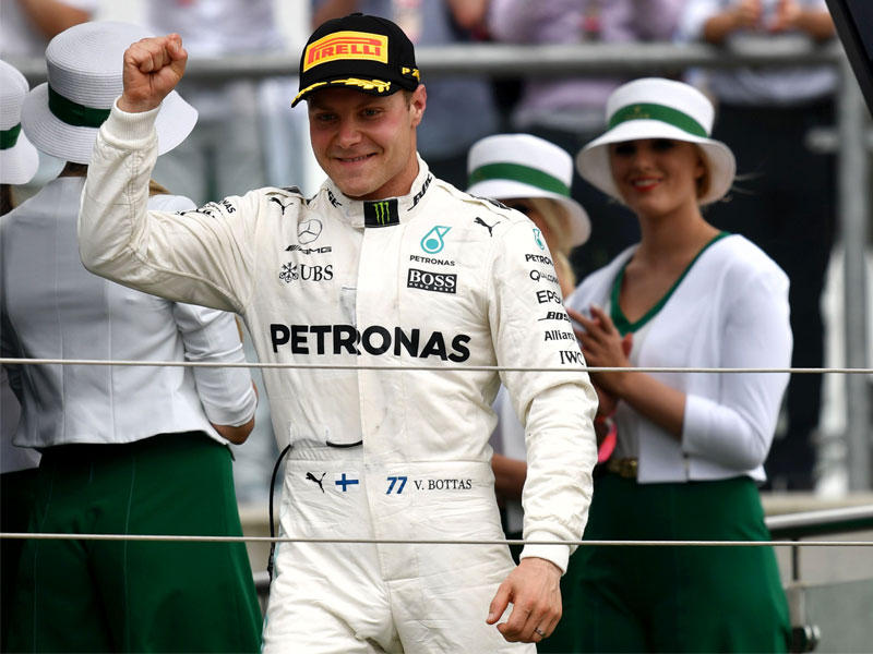 سائق فريق مرسيدس الفنلندي فالتيري بوتاس