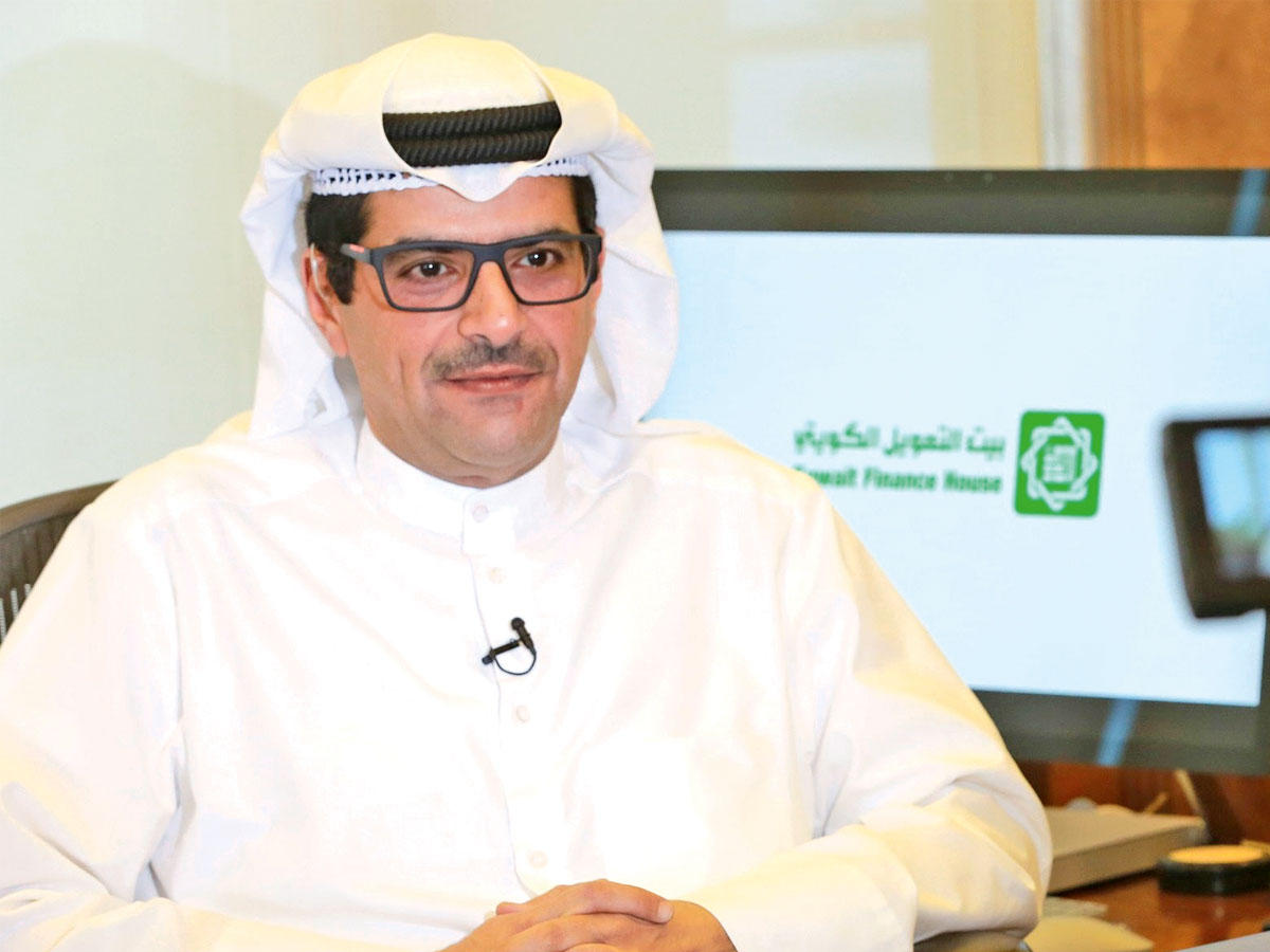  الرئيس التنفيذي لمجموعة بيت التمويل الكويتي «بيتك» مازن الناهض