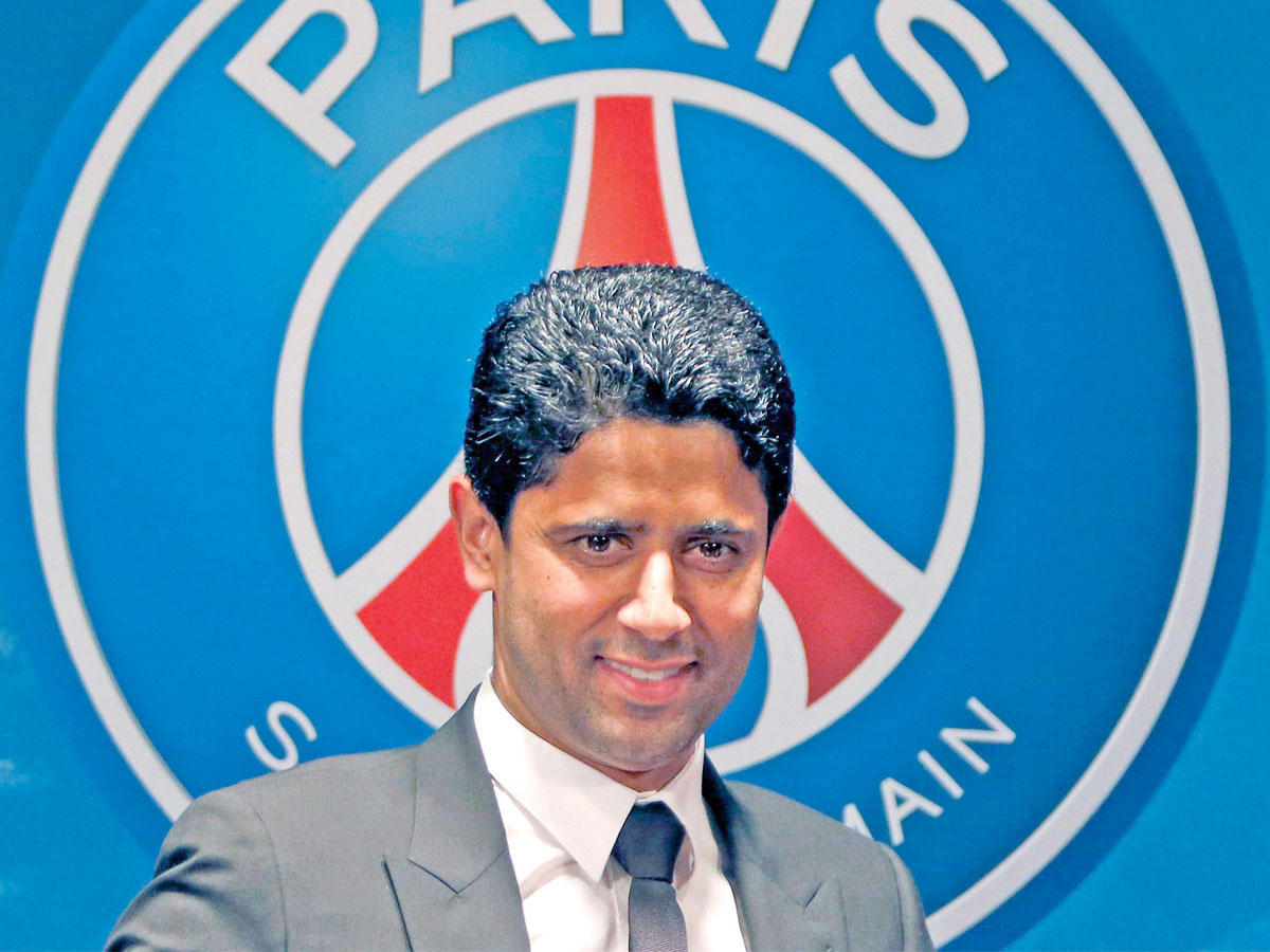 ناصر الخليفي رئيس نادي باريس سان جرمان