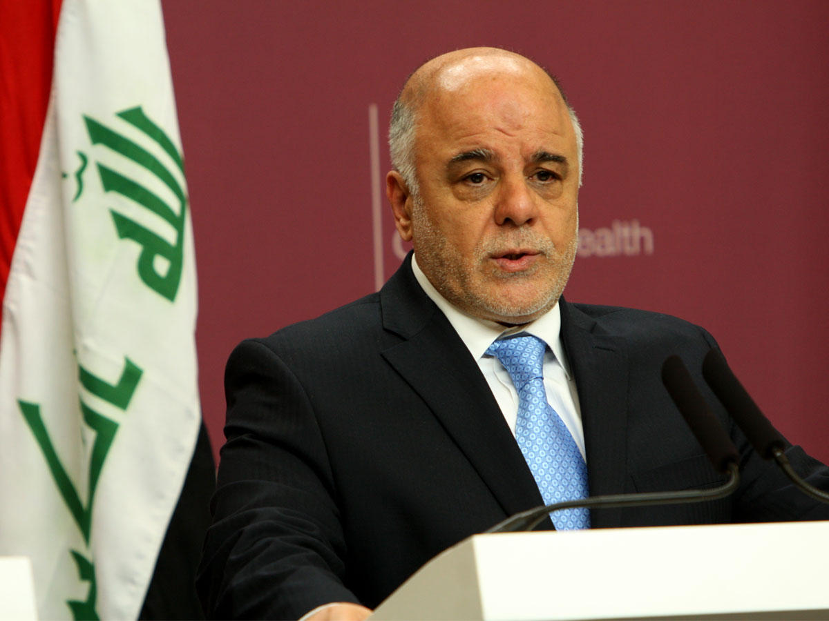 رئيس الوزراء العراقي حيدر العبادي
