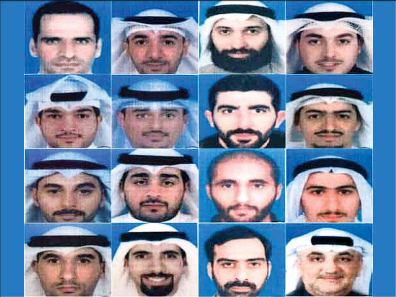 المحكوم عليهم في قضية «خلية العبدلي» المتوارون عن الأنظار