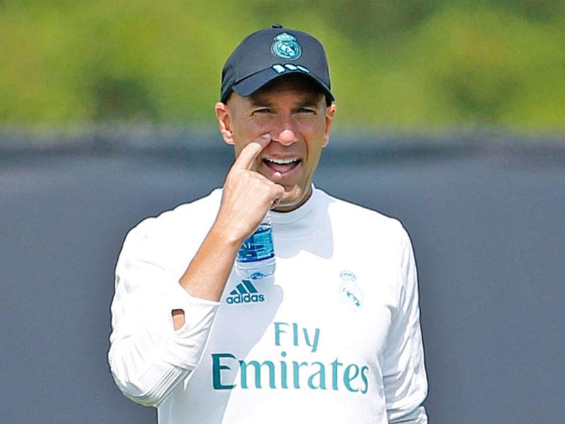  مدرب ريال مدريد، الفرنسي زين الدين زيدان