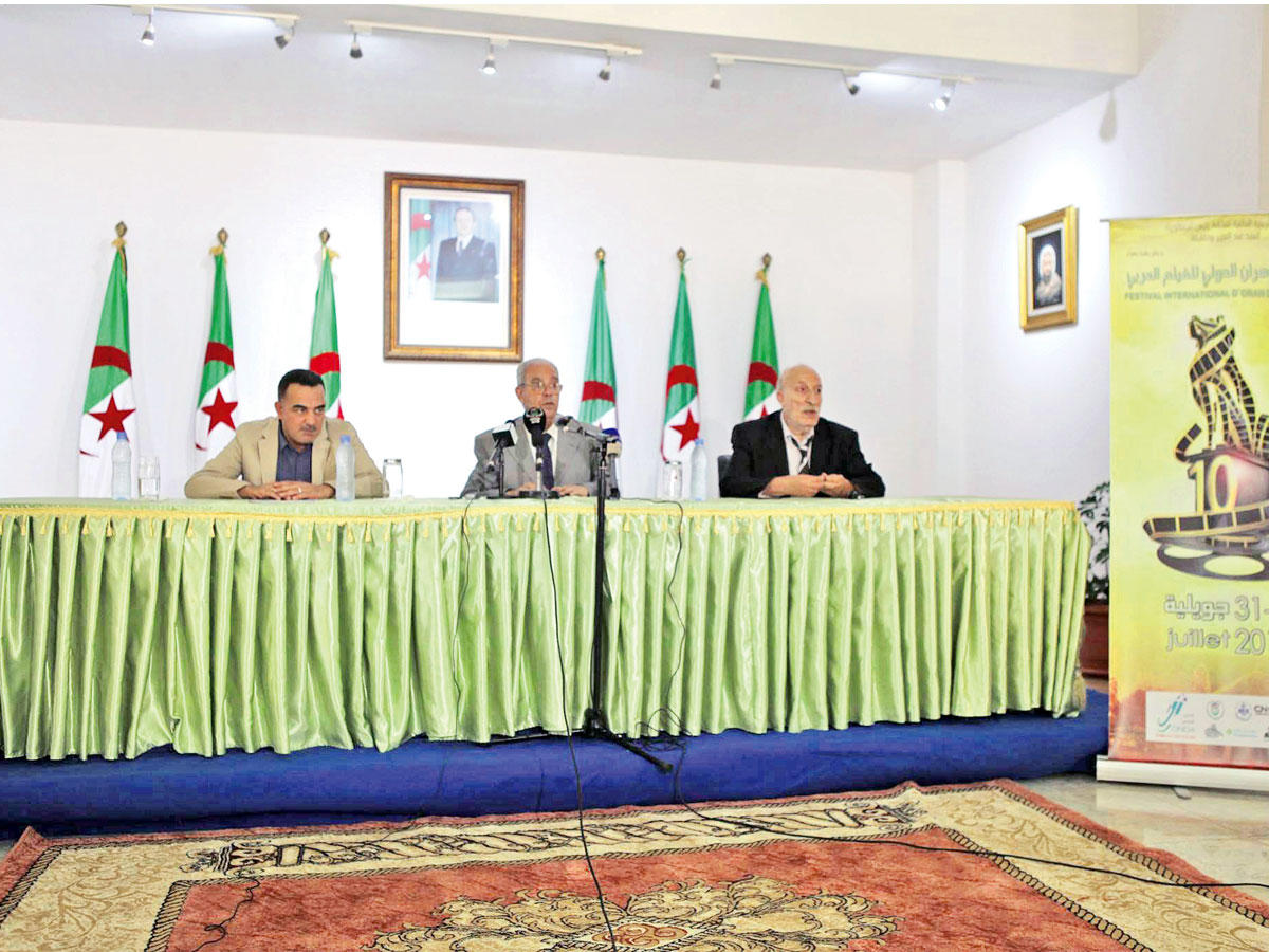 إبراهيم صديقي في المؤتمر الصحافي