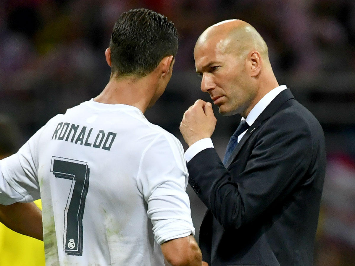 رونالدو وزيدان