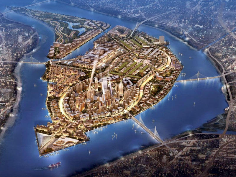 مخطط تم تداوله لإعمار الوراق 