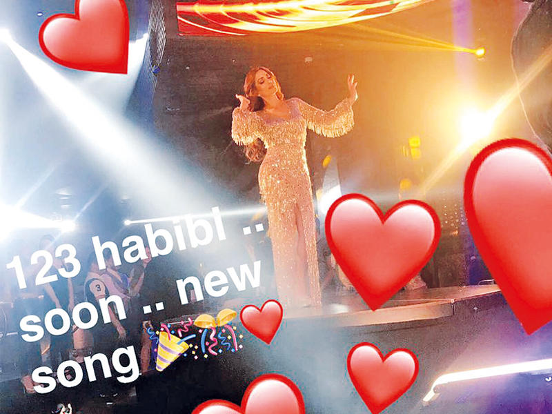 الفنانة نسرين طافش