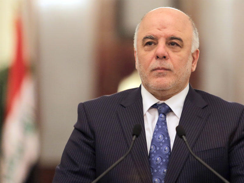 رئيس الحكومة العراقية حيدر العبادي.