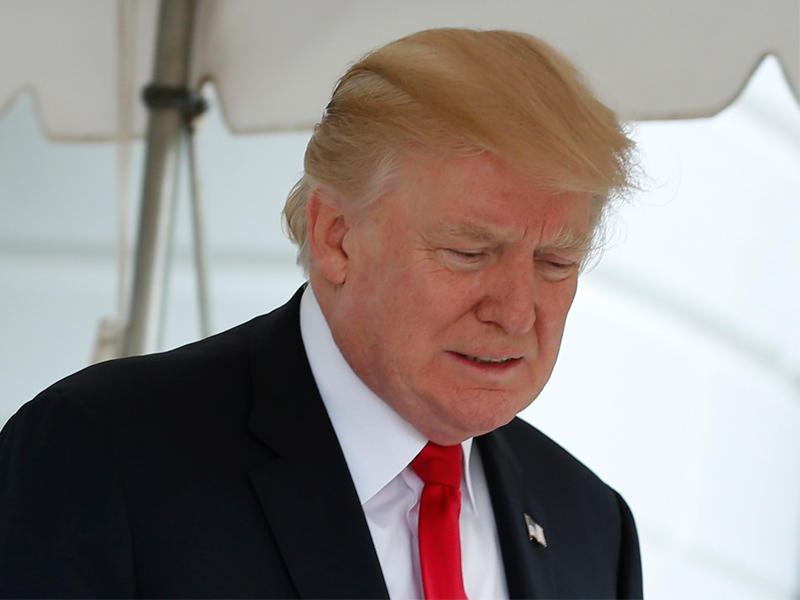 الرئيس الامريكي دونالد ترامب