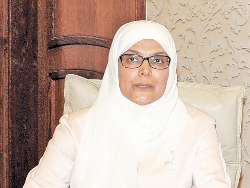 رئيسة مكتب المدن الصحية بوزارة الصحة آمال اليحيى