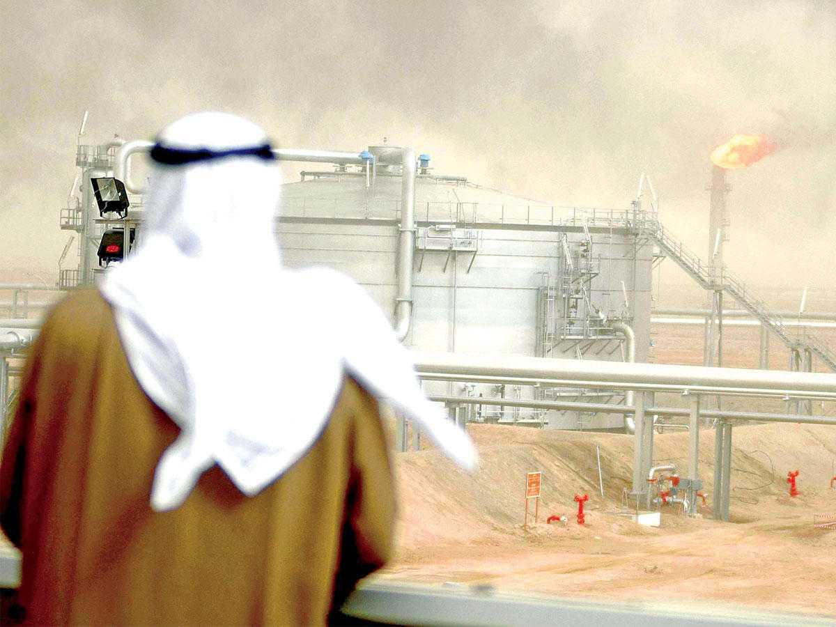 حرق الغاز في الخليج 