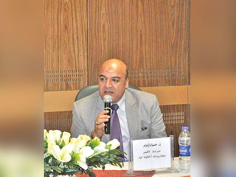 المستشار الإعلامي لوزارة الري والموارد المائية حسام الإمام