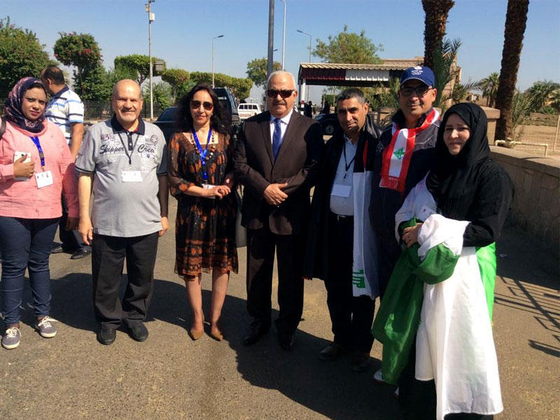 صورة أرشيفية من مهرجان طيبة للفنون التلقائية