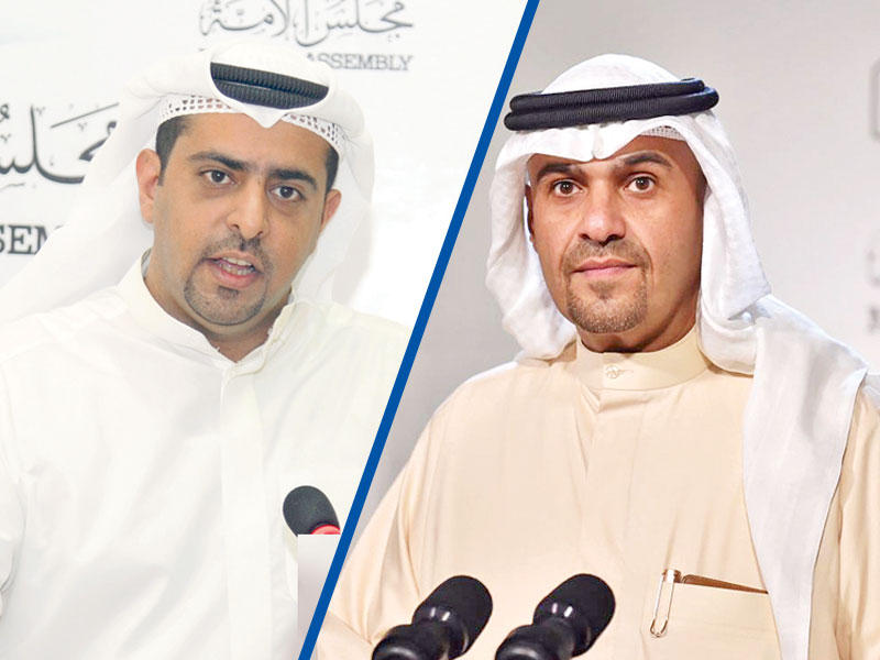  نائب رئيس مجلس الوزراء وزير المالية أنس الصالح - النائب راكان النصف