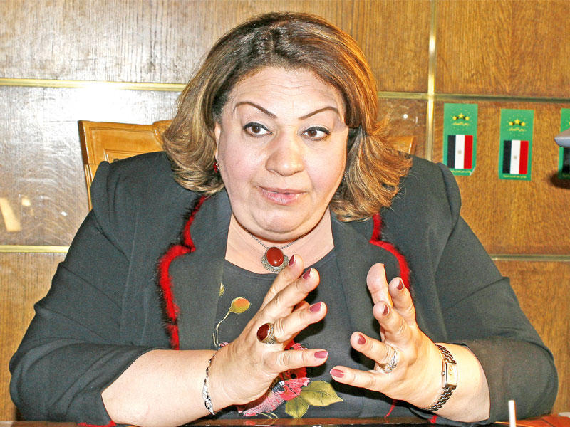  النائبة السابقة لرئيس المحكمة الدستورية العليا، تهاني الجبالي