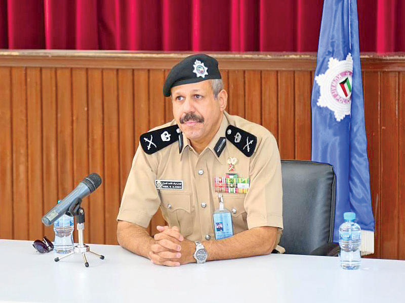  وكيل وزارة الداخلية المساعد لشؤون التعليم والتدريب اللواء الشيخ فيصل النواف