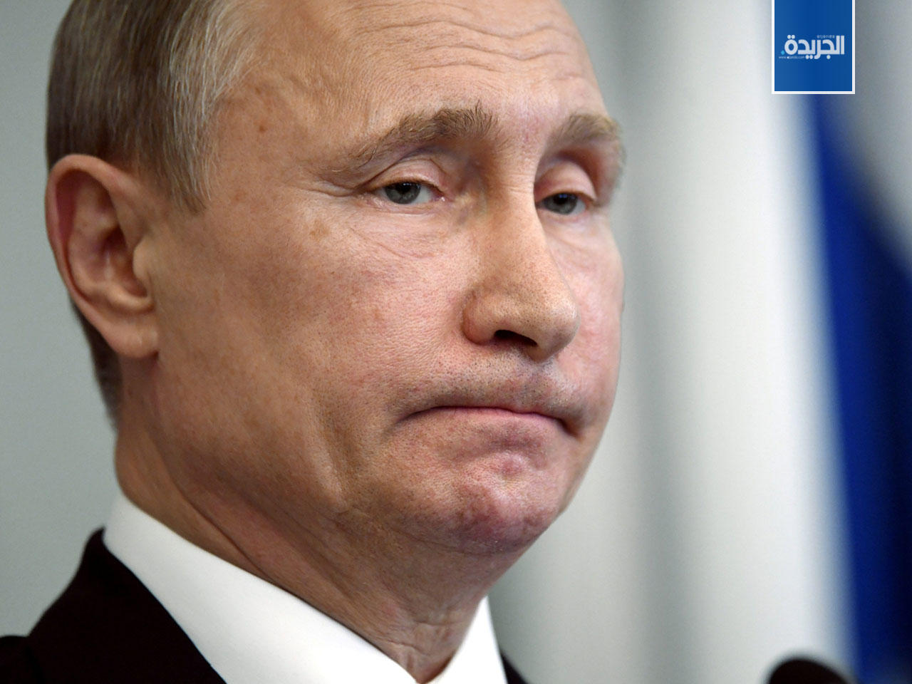 بوتين خلال مشاركته في مؤتمر صحافي عقب محادثاته مع نظيره الفنلندي