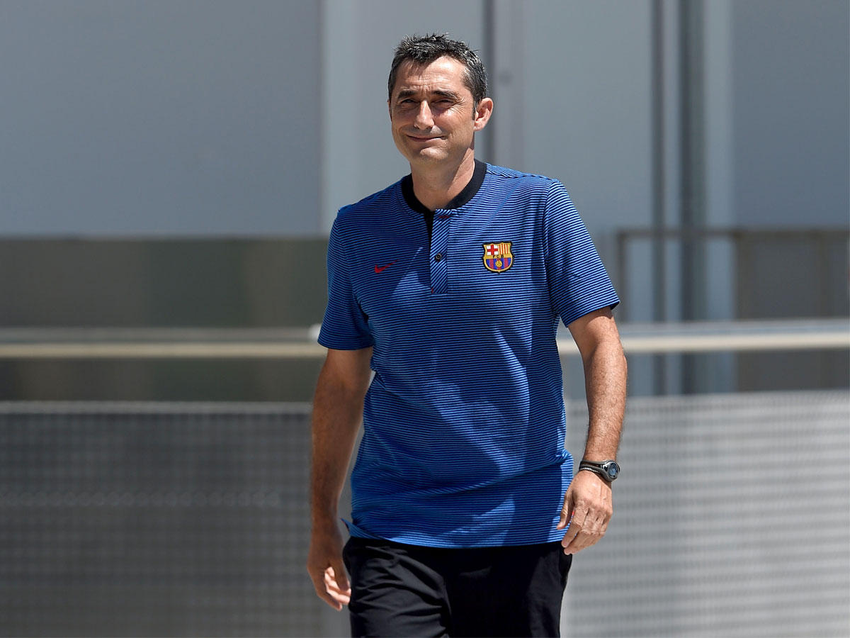 مدرب برشلونة، إرنستو فالفيردي