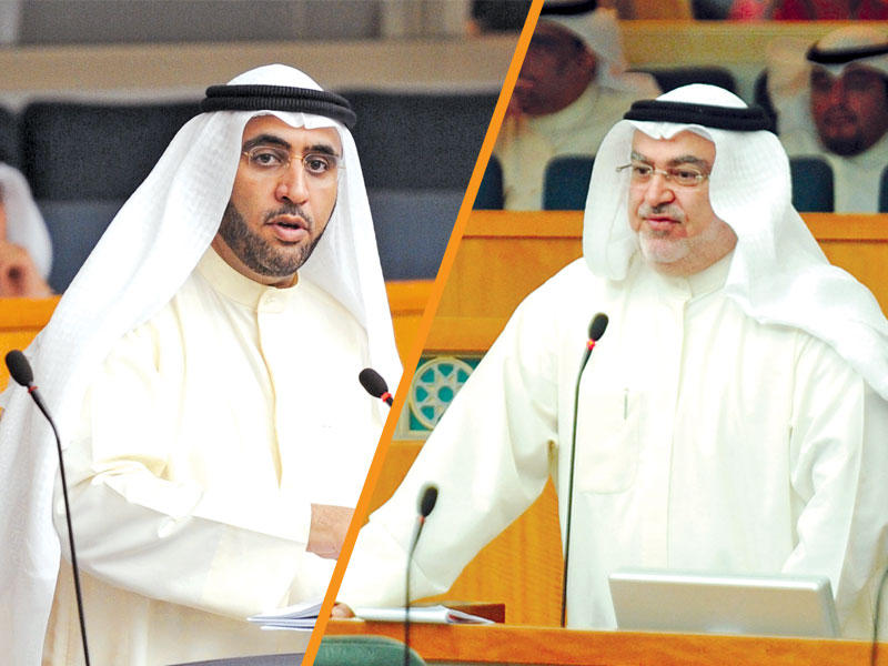 النائب خليل الصالح و النائب محمد الدلال