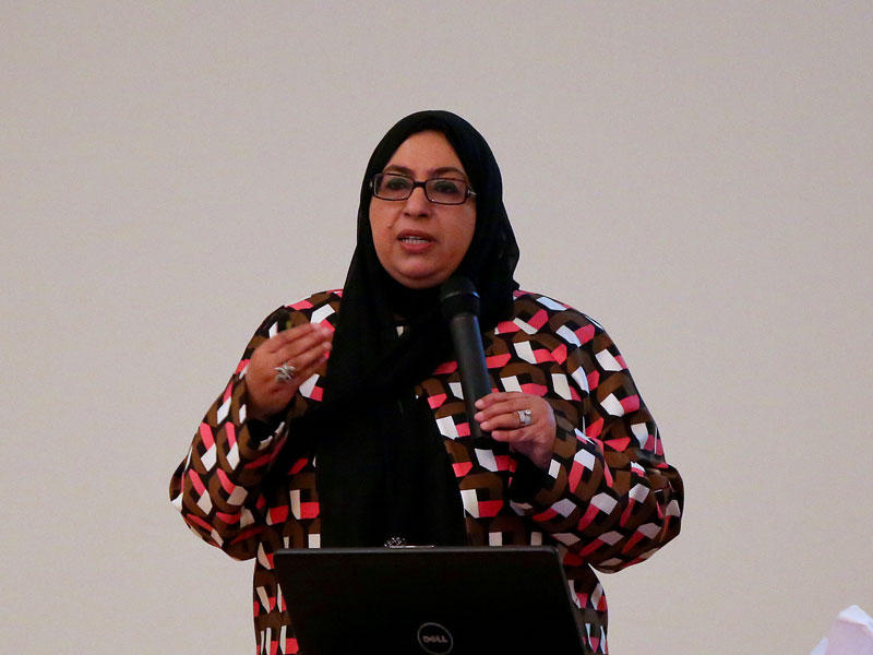 مديرة ادارة المراقبة الفنية رئيسة فريق الترشيد في القطاعين الحكومي والخاص المهندسة اقبال الطيار