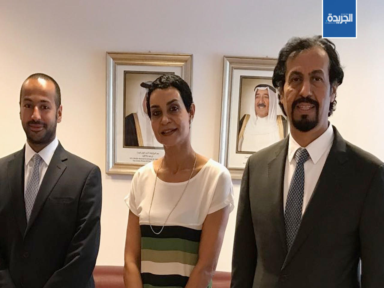  مسؤولة العلاقات الدولية في هيئة الحماية المدنية الايطالية مع سفير دولة الكويت لدى ايطاليا الشيخ علي الخالد