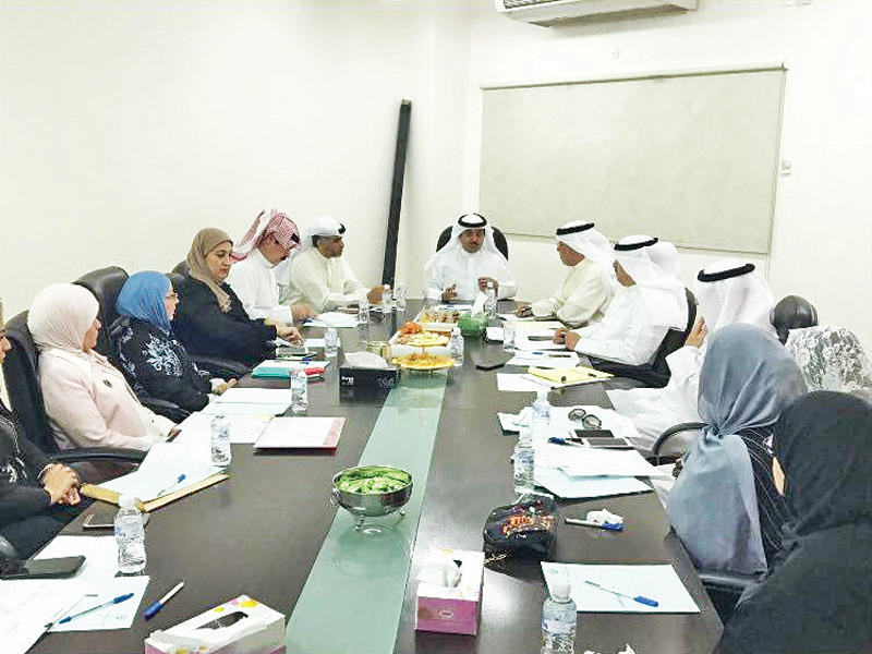 جانب من اجتماع «التعليم الخاص»