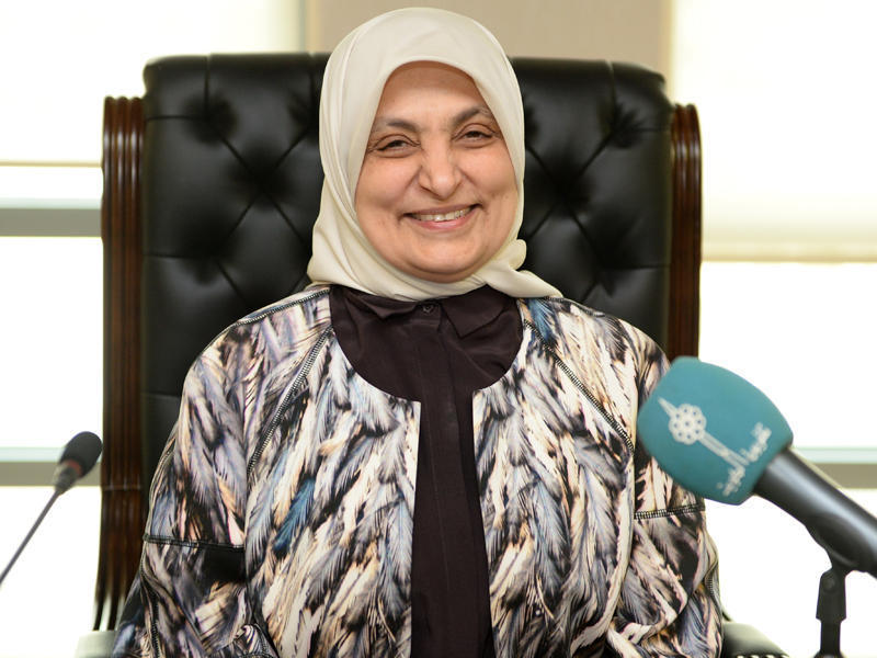 وزيرة الشؤون الاجتماعية والعمل وزيرة الدولة للشؤون الاقتصادية هند الصبيح