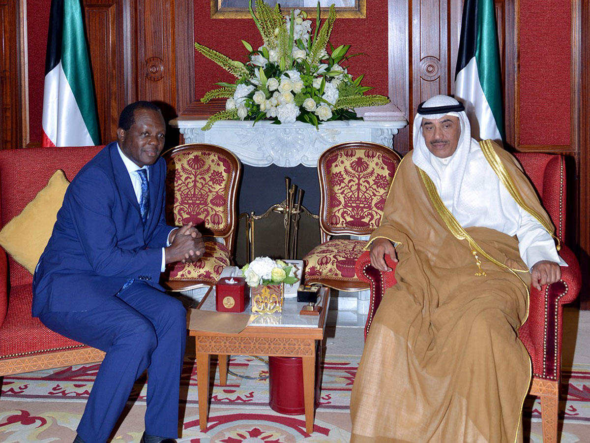 الخالد مستقبلاً المبعوث الخاص لرئيس كينيا أمس