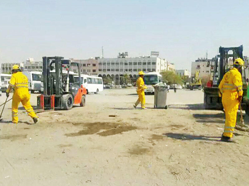 جانب من حملة بلدية الفروانية