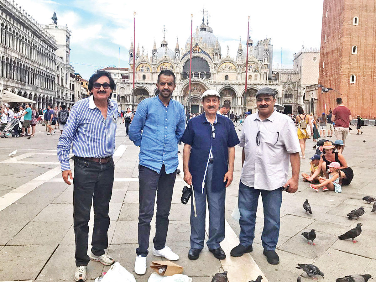 القطان وسلمان والعتيبي وآرتي في إيطاليا